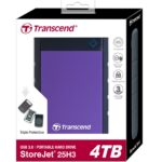 Transcend 4TB StoreJet 25H3 External Hard Drive