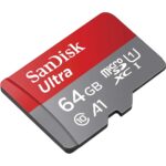 Micro SanDisk Ultra 64GB Class 10 SDHC UHS-I Memory Card Up to 90 MB/S Grey/Black